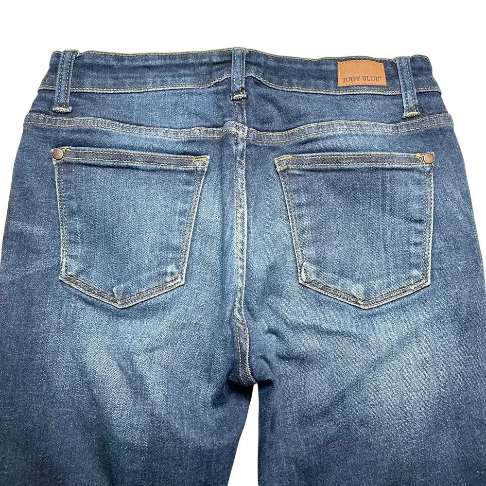 Judy Blue | Women | Joanne Dark Wash Mid Rise Skinny Fit Denim Jeans | Size 29